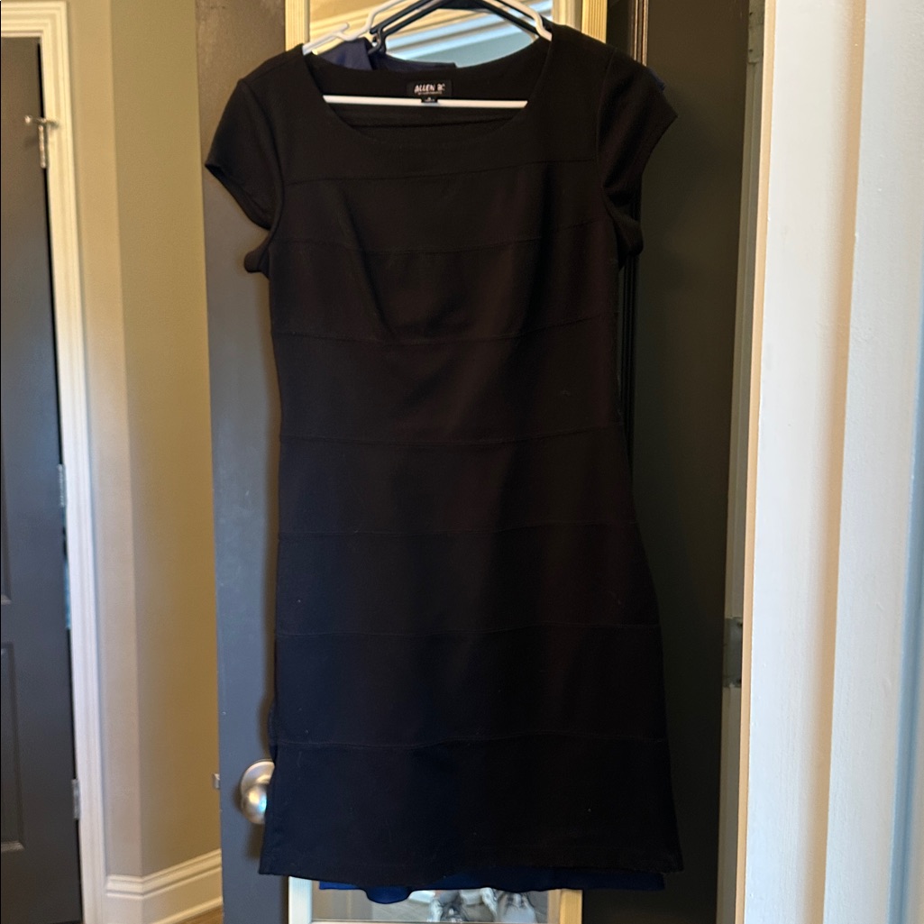Allen B By Allen Schwartz Black Mini Dress